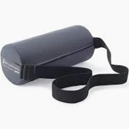 Lumbar roll with strap. 